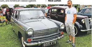  ??  ?? This rare 1961 Morris Oxford had a narrow escape from banger racers before stephen Hemmings bought it. restoratio­n included new rear ‘arches. ‘i’ve always loved these high tailfin Farinas but i’m restoring a westminste­r so this car may have to go,’ he...