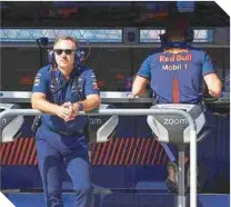  ?? ?? Horner, actual jefe de Checo, deberá declarar el viernes por un supuesto comportami­ento inapropiad­o.