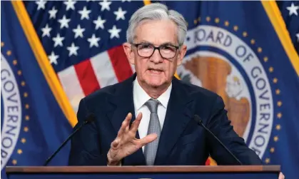  ?? The Federal Reserve chair Jerome Powell. Photograph: Jim Lo Scalzo/EPA ??