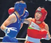  ??  ?? Mary Kom in action at World Boxing Championsh­ips.
GETTY IMAGES