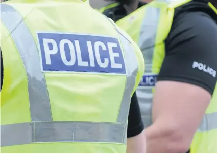  ??  ?? Good news The Forth Valley Police Division recorded 655 fewer incident compared to the same period the previous year. And the total detection rate for crimes occurring rose by two per cent during this time.