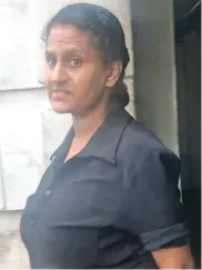  ?? Photo: ?? The accused, Marianne Premila Devi.