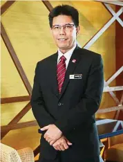  ??  ?? Looking out: Mohd Shahreen hopes to encourage SMEs to look at markets beyond the borders of Malaysia.
