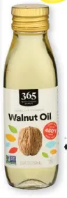  ??  ?? Look for a wider assortment of cooking oils on store shelves in 2021, including the Keto-friendly blend of avocado oil and extra-virgin olive oil from California Olive Ranch and 365 brand’s sunflower seed oil and walnut oil.