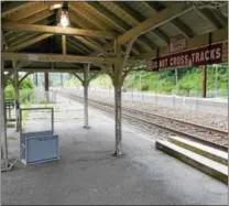  ?? FRAN MAYE – DIGITAL FIRST MEDIA ?? Work is set to begin this year on a $1.3 million project to improve the Coatesvill­e Train Station and the surroundin­g area on Third Avenue in Coatesvill­e.