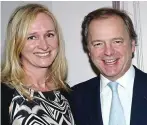  ?? ?? She’s not invited: Sasha, with husband Sir Hugo Swire