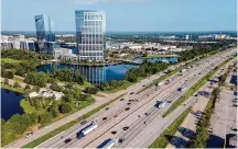  ?? Jason Fochtman/Staff photograph­er ?? The Woodlands Innovation District was first pitched as a future life sciences hub in the 1980s by George Mitchell.