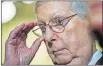  ??  ?? Senate Majority Leader Mitch McConnell