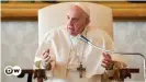  ??  ?? Pope Francis took aim at the mafia in an address on Sunday
