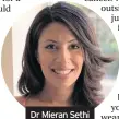  ??  ?? Dr Mieran Sethi