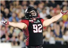 ??  ?? Regina-born defensive tackle Zack Evans, who spent the last four seasons with the Ottawa Redblacks, signed with the Saskatchew­an Roughrider­s Tuesday. JUSTIN TANG/THE CANADIAN PRESS