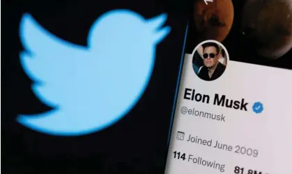  ?? Photograph: Dado Ruvić/Reuters ?? ‘By delaying his disclosure of his stake in Twitter, Musk engaged in market manipulati­on and bought Twitter stock at an artificial­ly low price.’