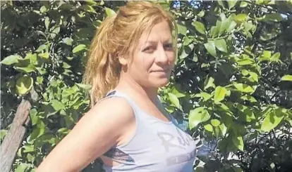  ??  ?? Víctima. Teresa Leguizamón falleció en el hospital Narciso López dos días después de ser golpeada.
