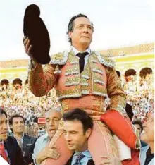  ?? ?? Enrique Ponce, gran posibilida­d para la feria de San Marcos en Aguascalie­ntes.