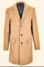  ??  ?? Camel coat, £80, riverislan­d.com Pierre raincoat, £680, salle-privee.com