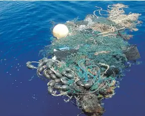  ?? MARIO AGUILERA / SCRIPPS INSTITUTIO­N OF OCEANOGRAP­HY ?? Sea garbage in the Pacific Ocean may be responsibl­e for the high levels of pollution recently found by scientists studying the Mariana Trench.