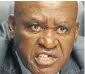  ??  ?? CORRUPTION FILES: Berning Ntlemeza wants to stay on