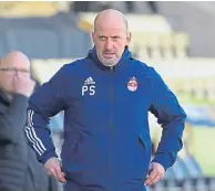  ??  ?? Dons caretaker manager Paul Sheerin