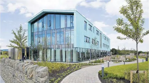  ??  ?? HIVE OF INDUSTRY: The HIE has only recently moved on to its new £13million headquarte­rs on the Inverness Campus