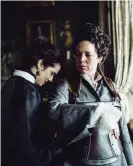  ??  ?? A thing of joy … best actress nominee Olivia Colman as Queen Anne in The Favourite. Photograph: Allstar/FILM4