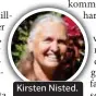  ?? FOTO: PRIVET ?? Kirsten Nisted.