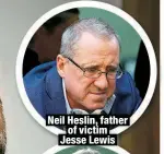  ?? ?? Neil Heslin, father
of victim Jesse Lewis