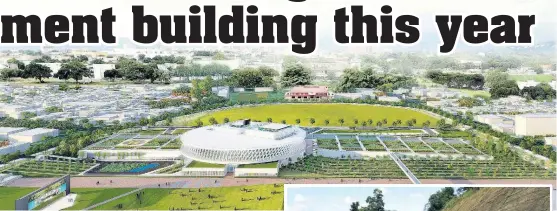  ?? CONTRIBUTE­D PHOTO ?? Design Collaborat­ive’s winning design for the new parliament building.