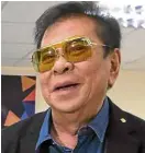  ?? —GRIG C. MONTEGRAND­E ?? Luis “Chavit” Singson