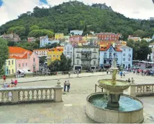  ?? Wikimedia Commons ?? Sintra is home to brightly coloured buildings