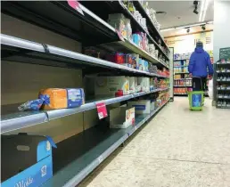  ?? JESÚS G. FERIA ?? El aumento de las compras revela que ha habido previsión y reposición de básicos