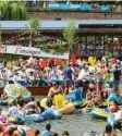  ??  ?? Das Nabada auf der Donau fällt in diesem Jahr aus.