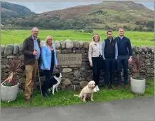  ?? ?? The Bone family from Glenkiln Farm on the Isle of Arran