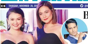  ??  ?? Angelica Panganiban (left) and Bea Alonzo
Gerald Anderson