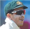  ??  ?? NOT SATISFIED: Tim Paine.