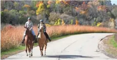  ?? AP FILE PHOTO ?? Mines of Spain Recreation Area in Dubuque, Iowa, has a tower, nature center and 15 miles of trails.