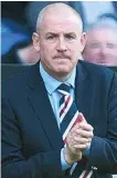  ??  ?? STRICT: Warburton won’t let men train if they fail urine test