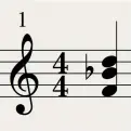  ??  ?? For minor chords, again, keep to three-note chords for a stripped-back feel. Again, pay attention to note lengths, making sure attacks are clean and releases tight against the drums and bass. Example voicings: G minor: F/ Bb/D, D minor: C/F/A, C minor: Eb/Bb/D.
