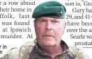  ??  ?? SCHEMING Murderer in Royal Marines uniform