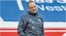  ?? FOTO: ARMIN WEIGEL/DPA ?? Hat Bochum genau im Blick: FCH-Trainer Frank Schmidt.