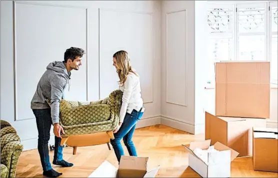  ?? GETTY ?? Have a spending plan before you start your move, experts say.