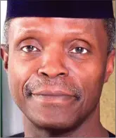  ??  ?? Osinbajo