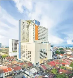  ??  ?? The Wembley and Cititel Express, located in the heart of the historic city of George Town, Penang.