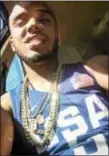  ?? FACEBOOK IMAGE ?? Philadelph­ia rapper Elmii Problema, whose real name was Jerard PerdomoSan­tana, was murdered in Trenton on Monday in a double slaying.