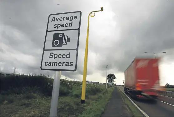  ?? Picture: Steve MacDougall. ?? Average speed cameras on the A90 will be fully operationa­l by the end of this month, says the transport minister.