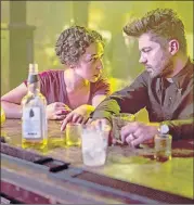  ?? CONTRIBUTE­D BY AMC ?? Ruth Negga and Dominic Cooper bring an edgy comic book to life in AMC’s “Preacher.”