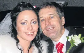  ?? Picture: SWNS ?? IT consultant Barry Pring with his bride Anna Ziuzina in January 2007