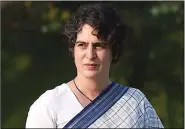  ??  ?? Priyanka Gandhi Vadra.