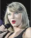  ?? Bradley Kanaris Getty Images ?? TAYLOR SWIFT is more tempered in breakup song.