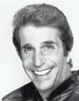  ?? AP ?? Henry Winkler as Fonzie in 1984.