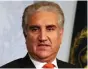  ??  ?? Shah Mahmood Qureshi